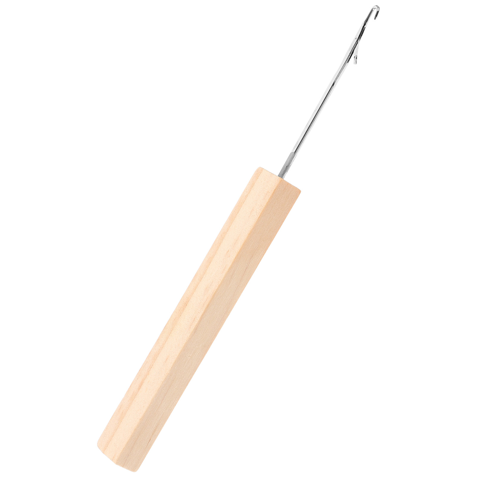Wooden Crochet Hooks Ergonomic Handle - Profesjonalny zestaw szydełek z metalową i
