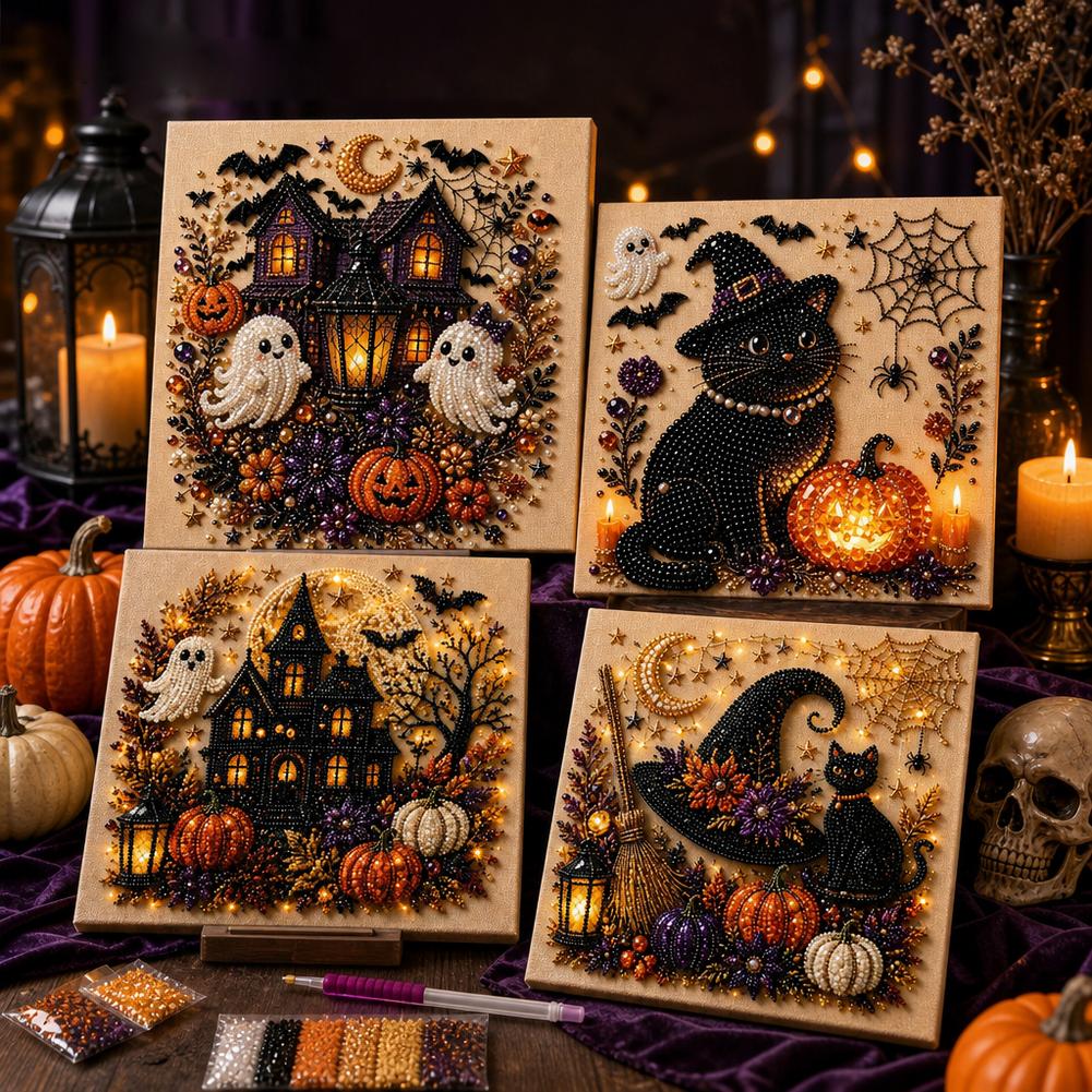 Zestaw DIY Halloween Duch i Dy – Painting Supplies recenzja i cena