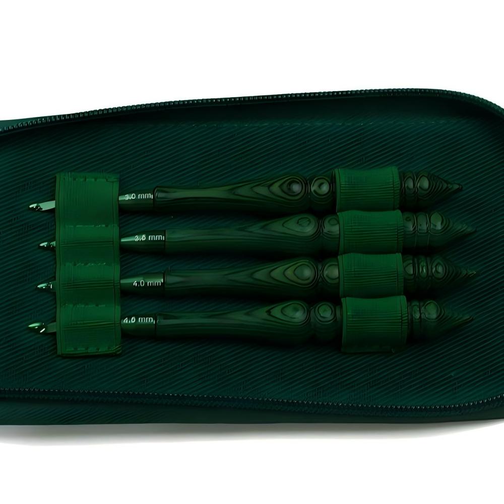 Zestaw szydełek do robótek ręc – Wooden Crochet Hooks Ergonomic Handle recenzja i cena