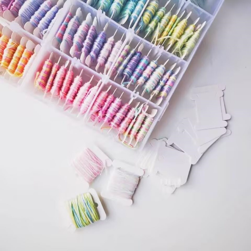 1 zestaw: szpulki z nićmi do h – Cotton Embroidery Thread Skeins recenzja i cena